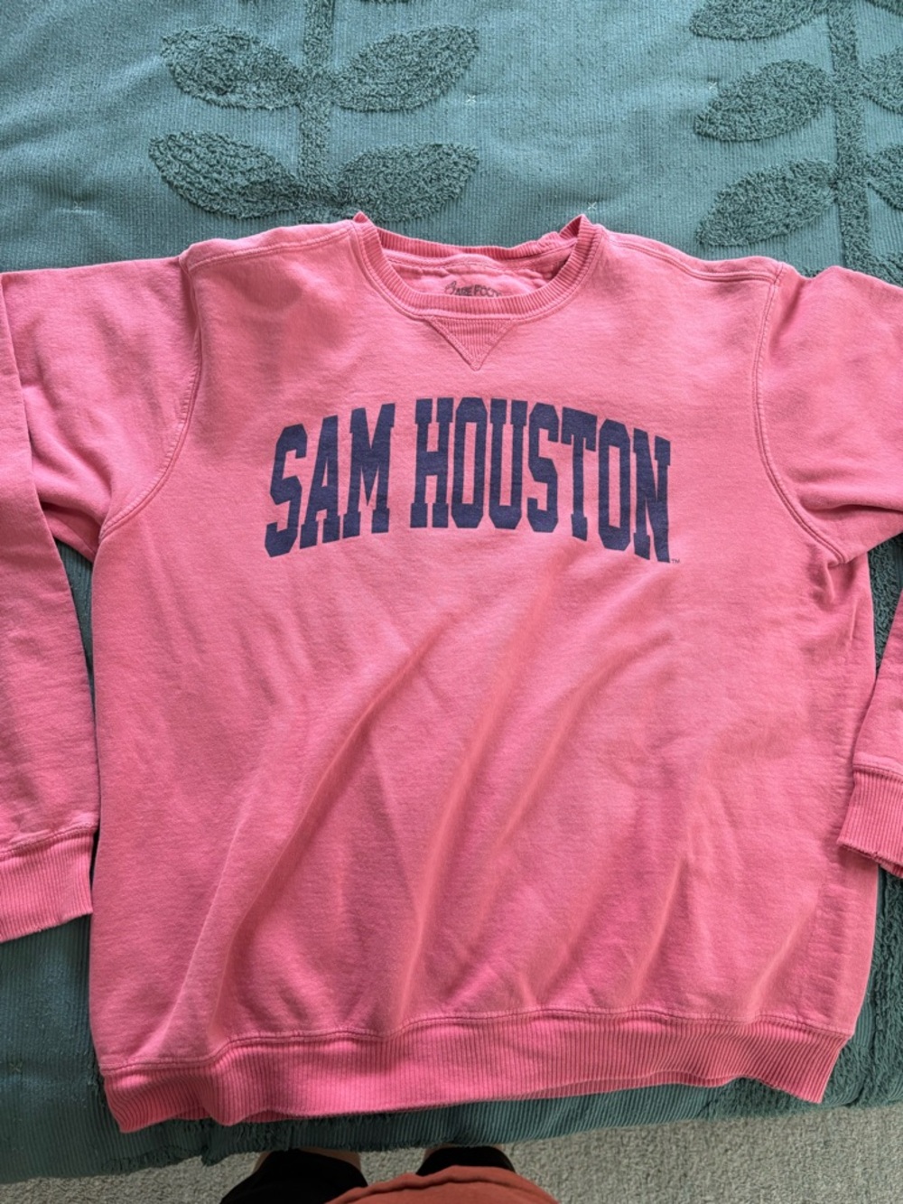 Sam Houston Pink Crewneck Sweatshirt